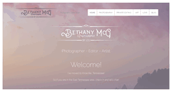 Desktop Screenshot of bethanymcgphotography.com